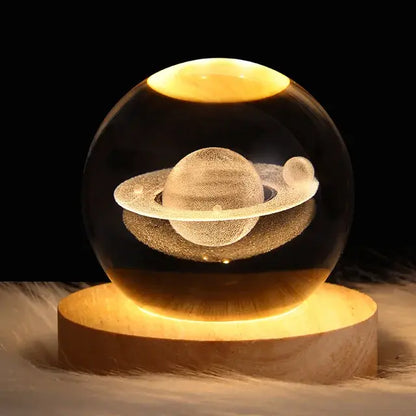 Luminescent Crystal Ball Night Light