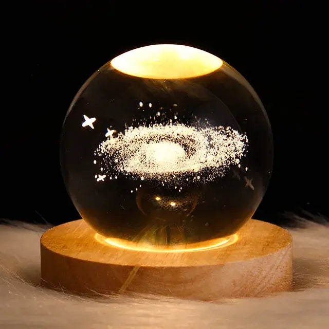 Luminescent Crystal Ball Night Light